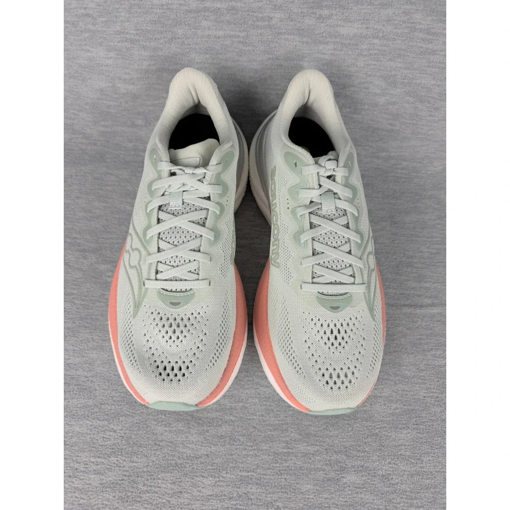 Saucony Ride 19 Running Sneakers Womens 11 Mist Cameo Silver